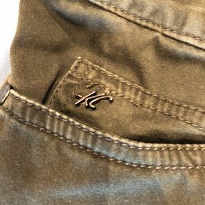 EUC Kenneth Cole dark green pants 2